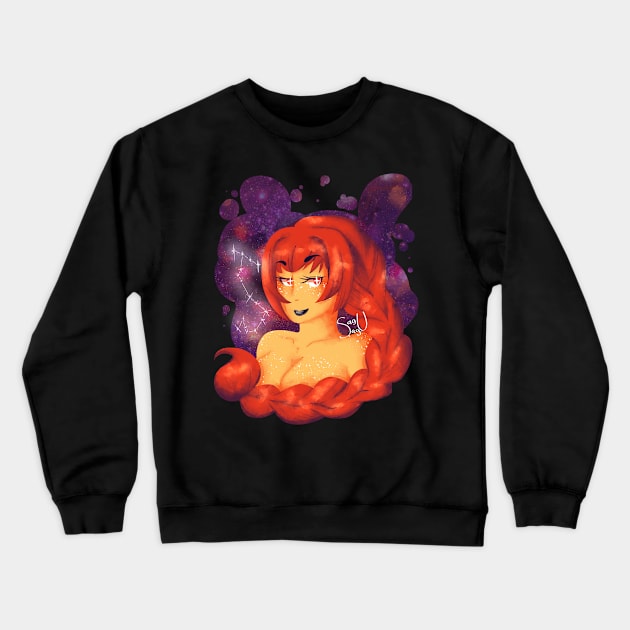 SCORPIO Crewneck Sweatshirt by Sagurin